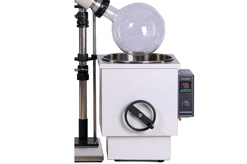 Industrial 10L rotary evaporator with hand lift